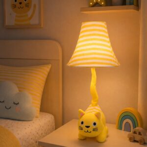 Luminária Gato Amarelo